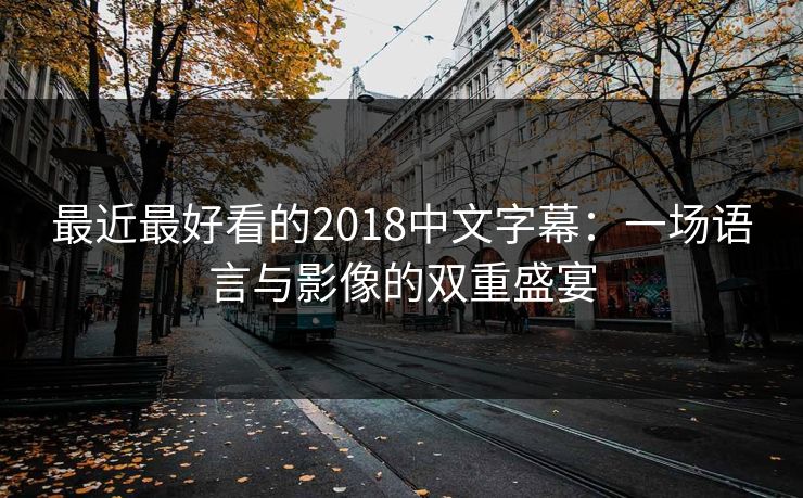 最近最好看的2018中文字幕：一场语言与影像的双重盛宴